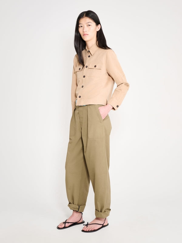 Nackiyé Morrison Shirt Light Caramel