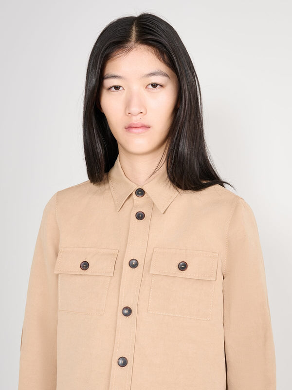 Nackiyé Morrison Shirt Light Caramel