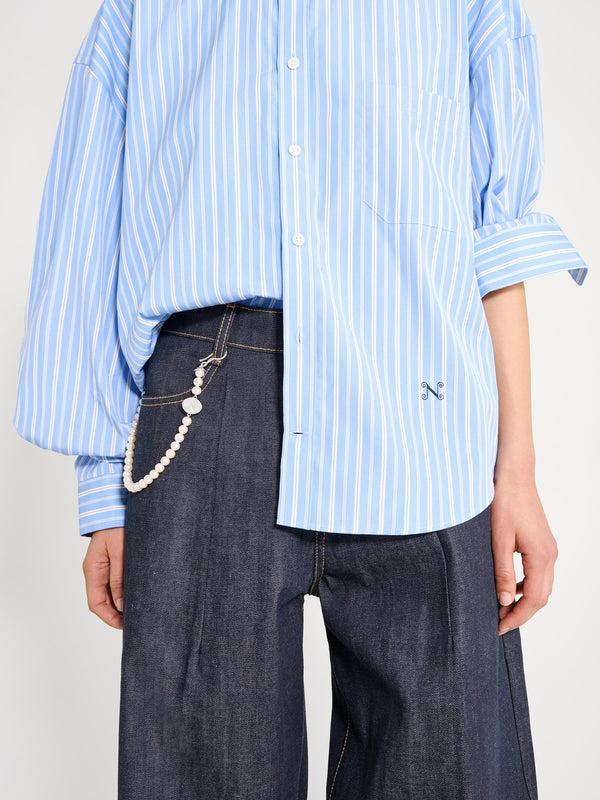 Nackiyé Must Have Shirt Sky Stripe