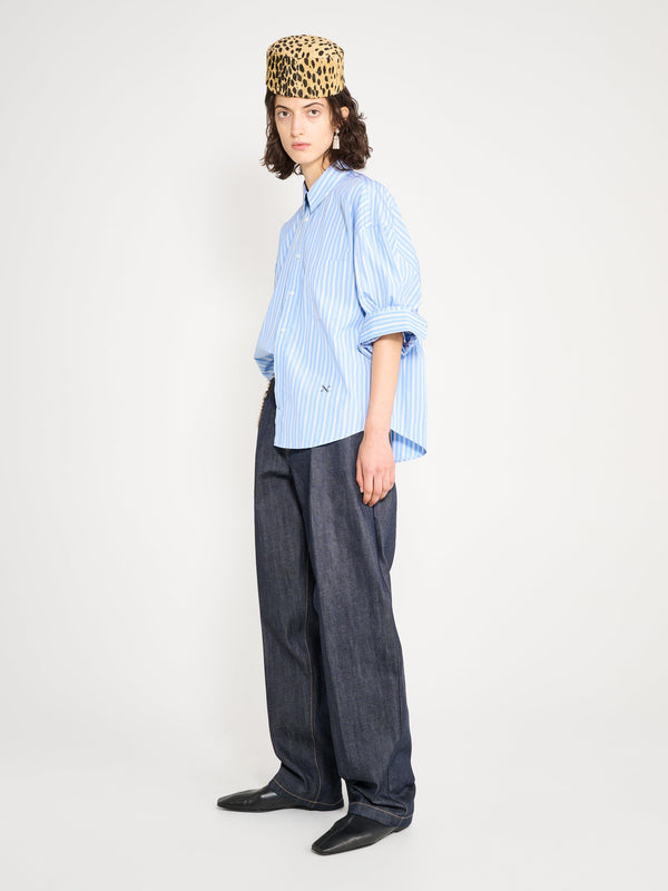 Nackiyé Must Have Shirt Sky Stripe