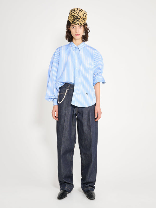 nackiyé Must Have Shirt Sky Stripe