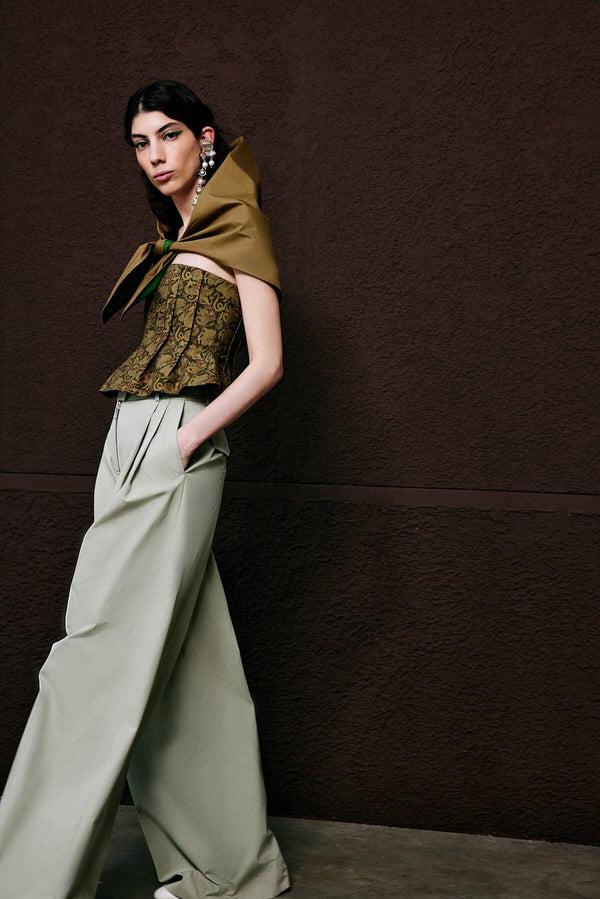 Nackiyé Naked Skin Mini Top Khaki Dragon