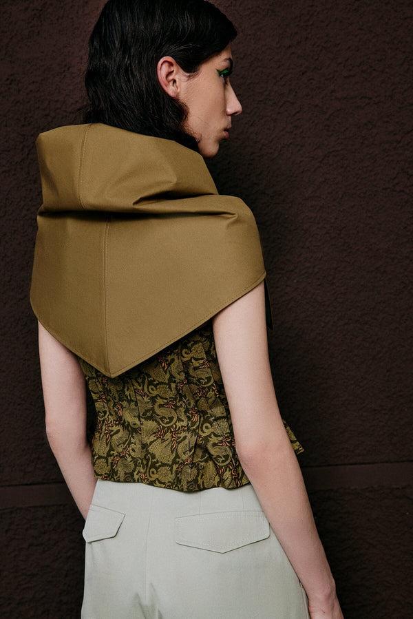 Nackiyé Naked Skin Mini Top Khaki Dragon