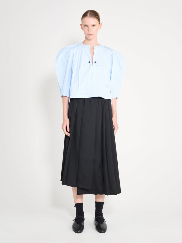 nackiyé Odalique Top Baby Blue