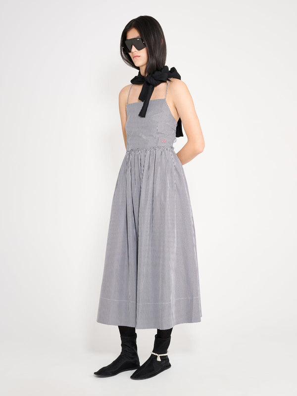 Nackiyé Park Life Dress Vichy Noir