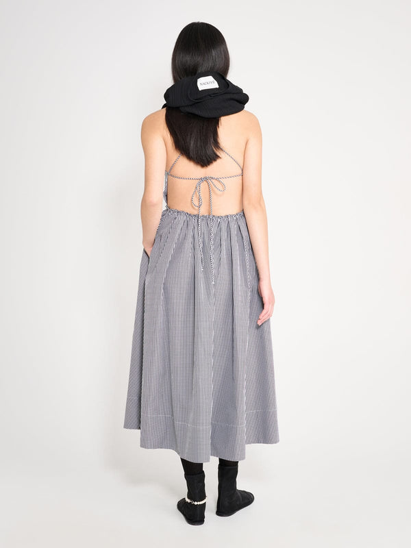 Nackiyé Park Life Dress Vichy Noir