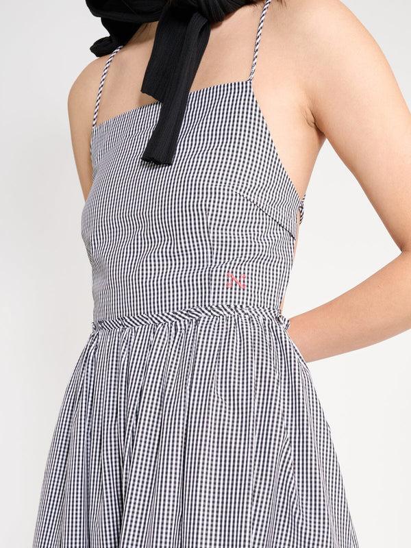 Nackiyé Park Life Dress Vichy Noir