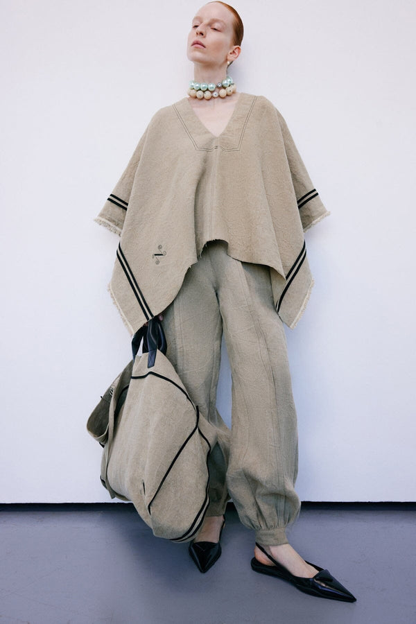 nackiyé Pasarella Short Top Walnut