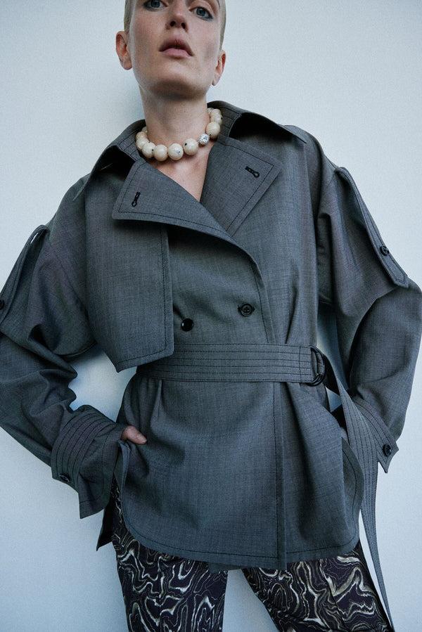 Nackiyé Pera Shirt Fog