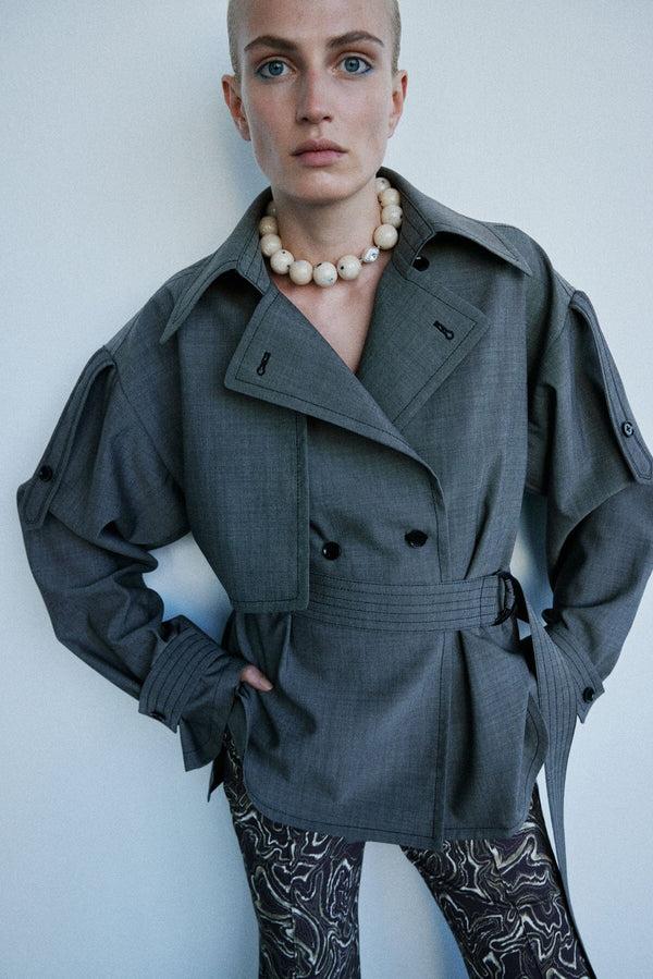 nackiyé Pera Shirt Fog