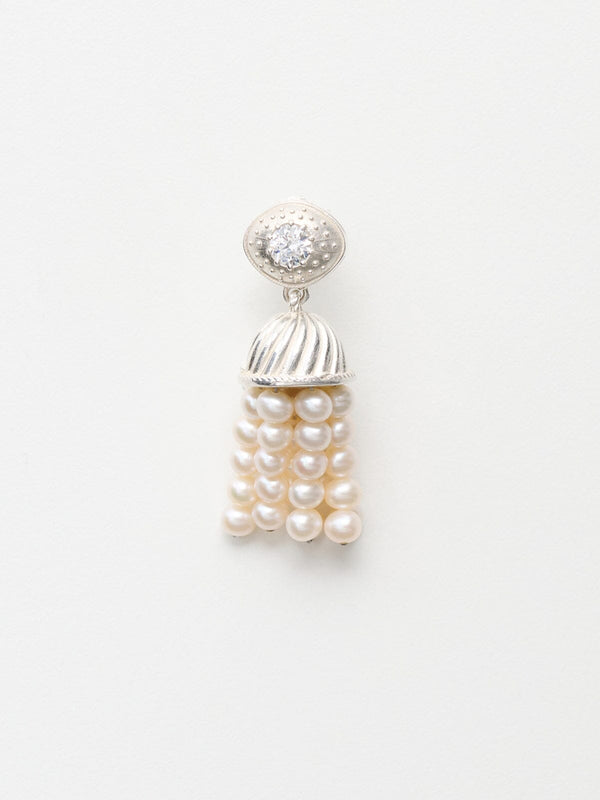 nackiyé Petite Nackiyé Pearl Earring White