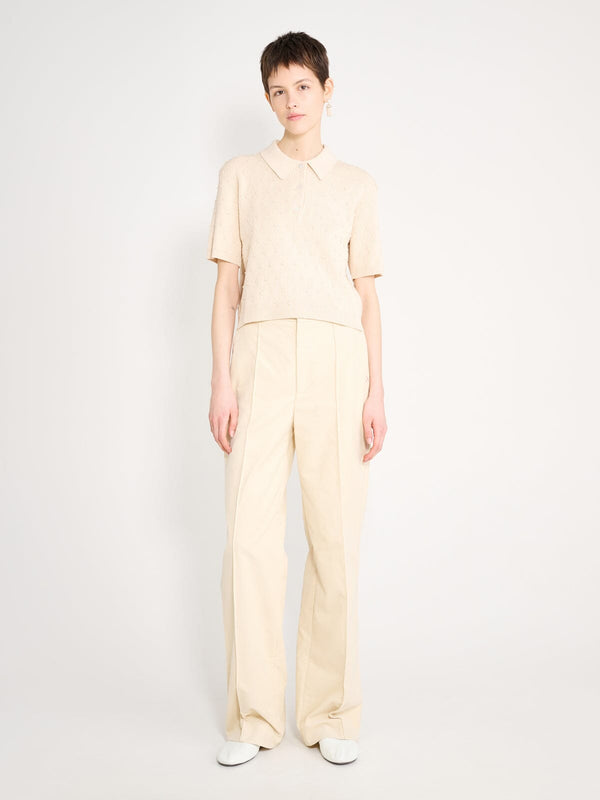 nackiyé Polo Swing Organic Cotton Knit Merengue