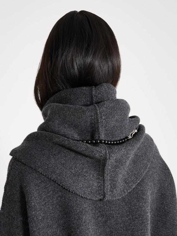 Nackiyé Queen's Guard Scarf Charcoal