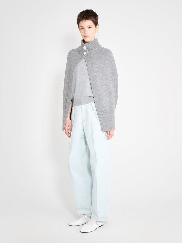 Nackiyé Roxalena Knit Cape Gris