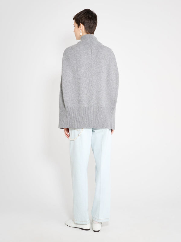 Nackiyé Roxalena Knit Cape Gris