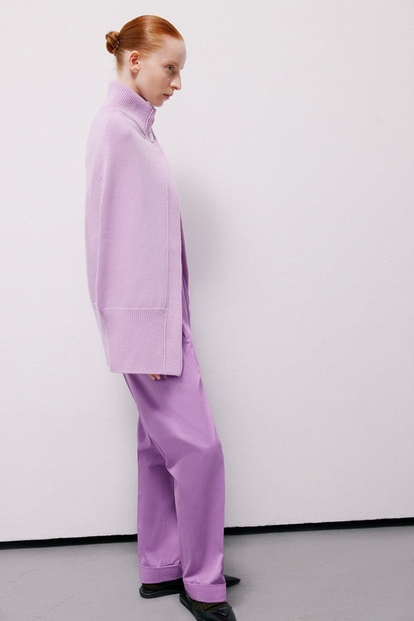 Nackiyé Roxalena Knit Cape Lilac