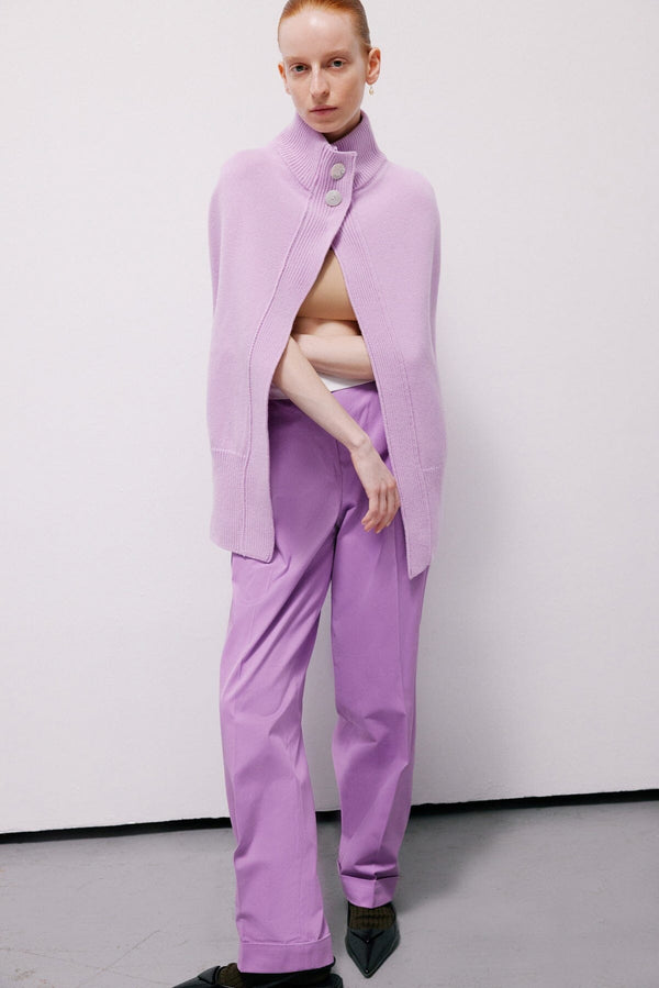 Nackiyé Roxalena Knit Cape Lilac