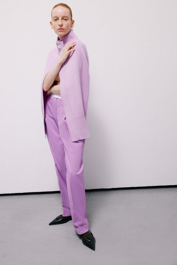nackiyé Roxalena Knit Cape Lilac