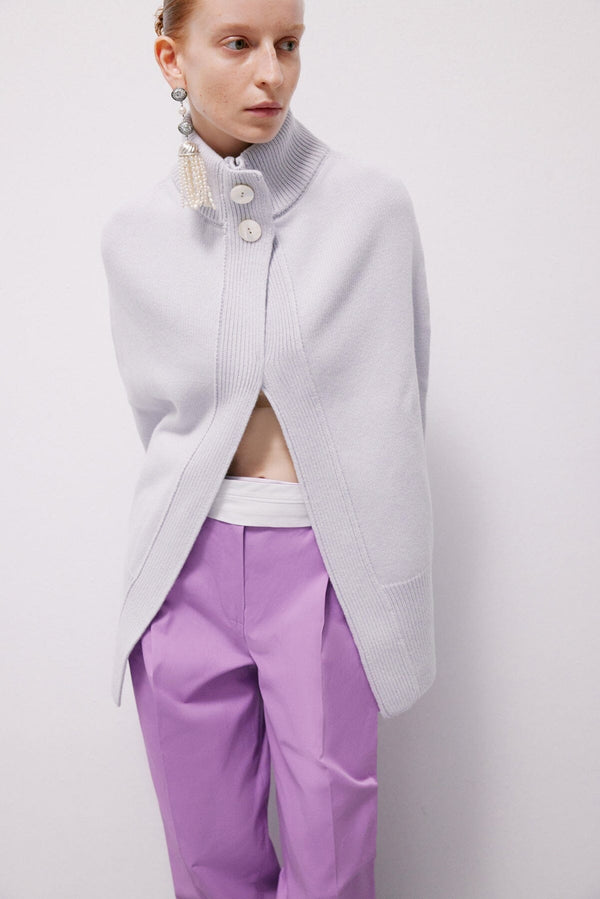 nackiyé Roxalena Knit Cape Pearl