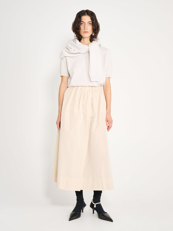 nackiyé Rumi Skirt Ecru