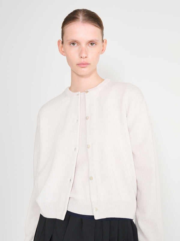 Nackiyé Sea Shell Cashmere Cardigan Kaimak