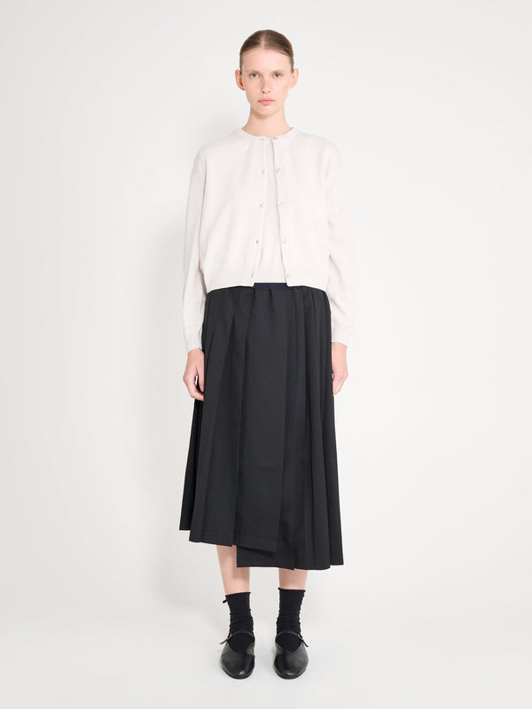 nackiyé Sea Shell Cashmere Cardigan Kaimak