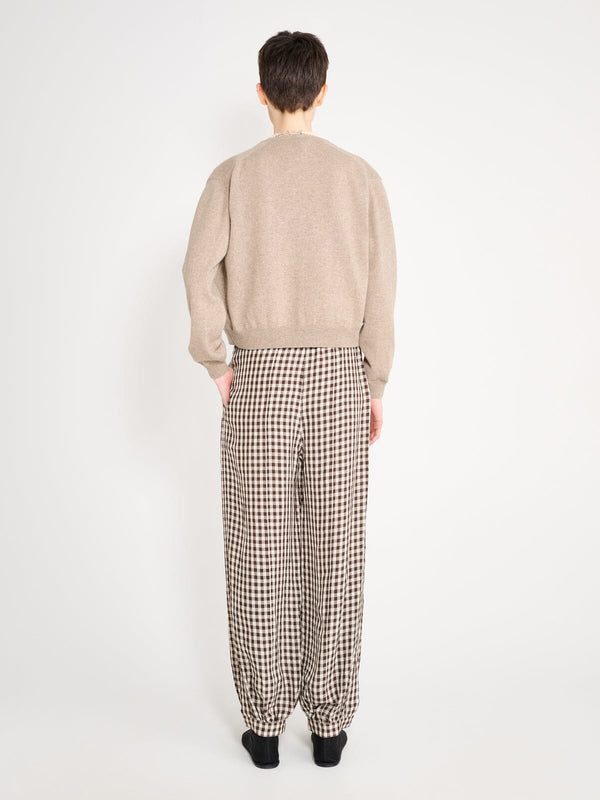 Nackiyé Sea Shell Cashmere Cardigan Latte