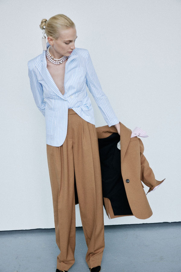 Nackiyé Second Skin Jacket Sky Stripe