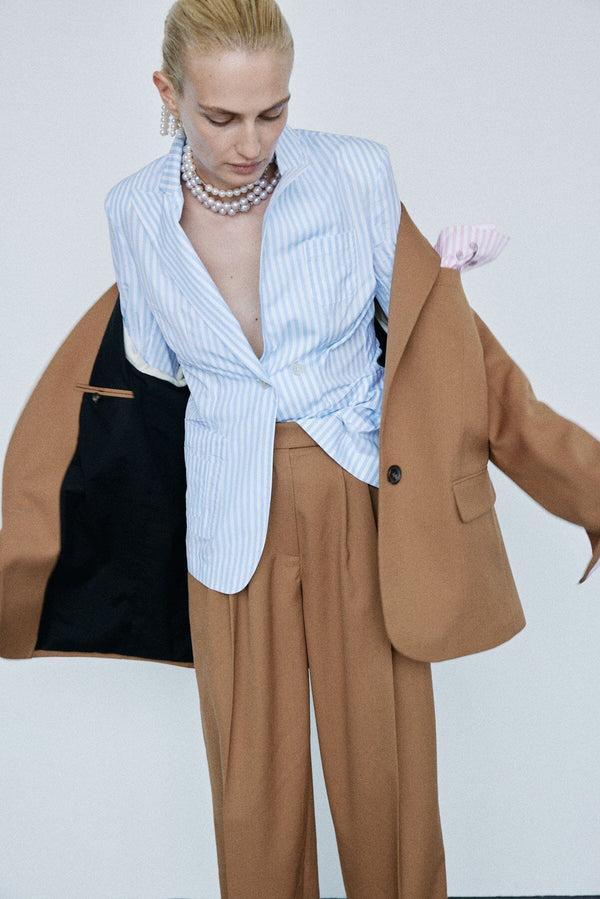 Nackiyé Second Skin Jacket Sky Stripe