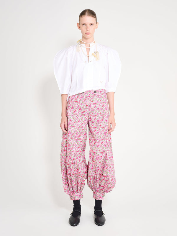 nackiyé Seis Pants Pink Flower Explosion