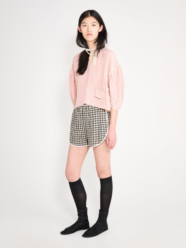 Nackiyé Short But Sweet Shorts Vichy Noir