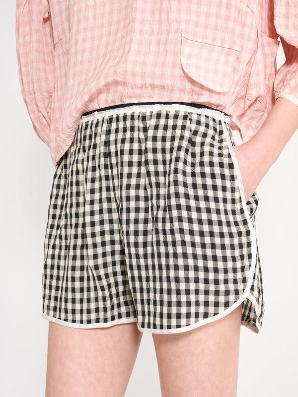 Nackiyé Short But Sweet Shorts Vichy Noir