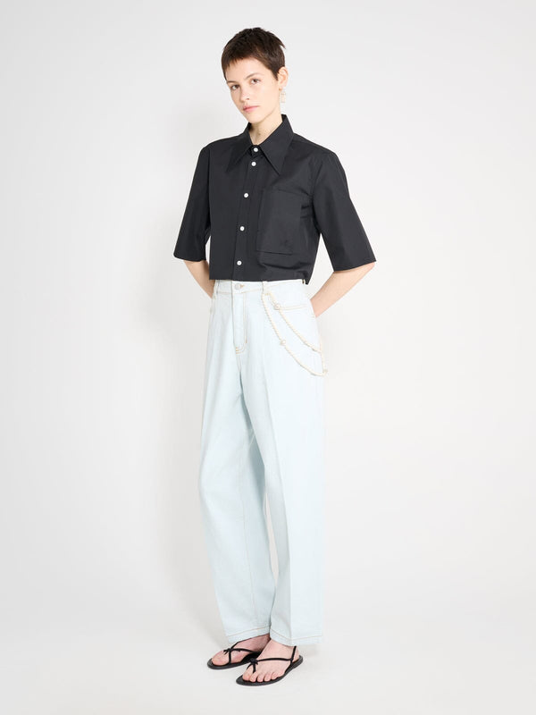 Nackiyé Shortcut Shirt Noir