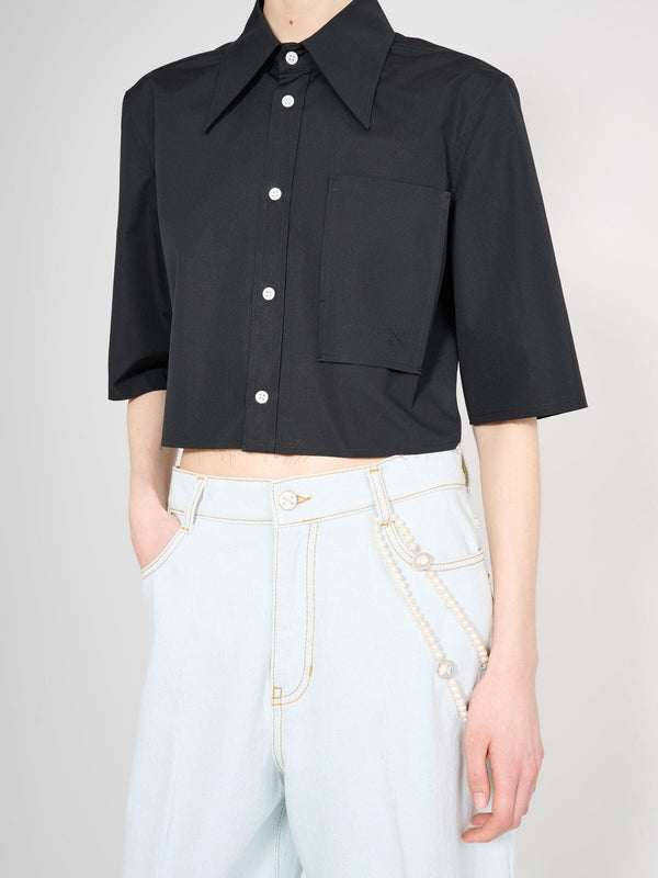 Nackiyé Shortcut Shirt Noir
