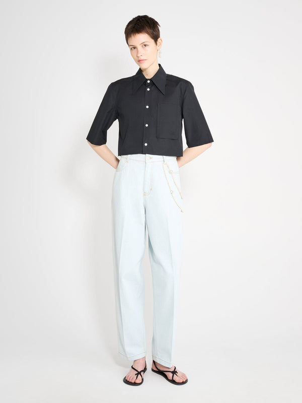 nackiyé Shortcut Shirt Noir