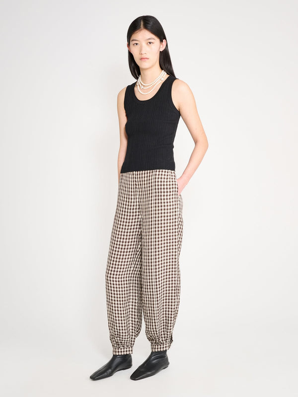 Nackiyé Skintight Knit Tank Noir