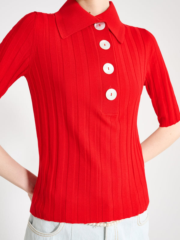 Nackiyé Sugarman Knit Top Lipstick