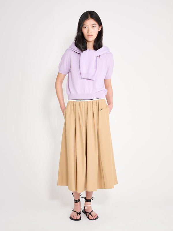 nackiyé Summer Wine Skirt Caramel