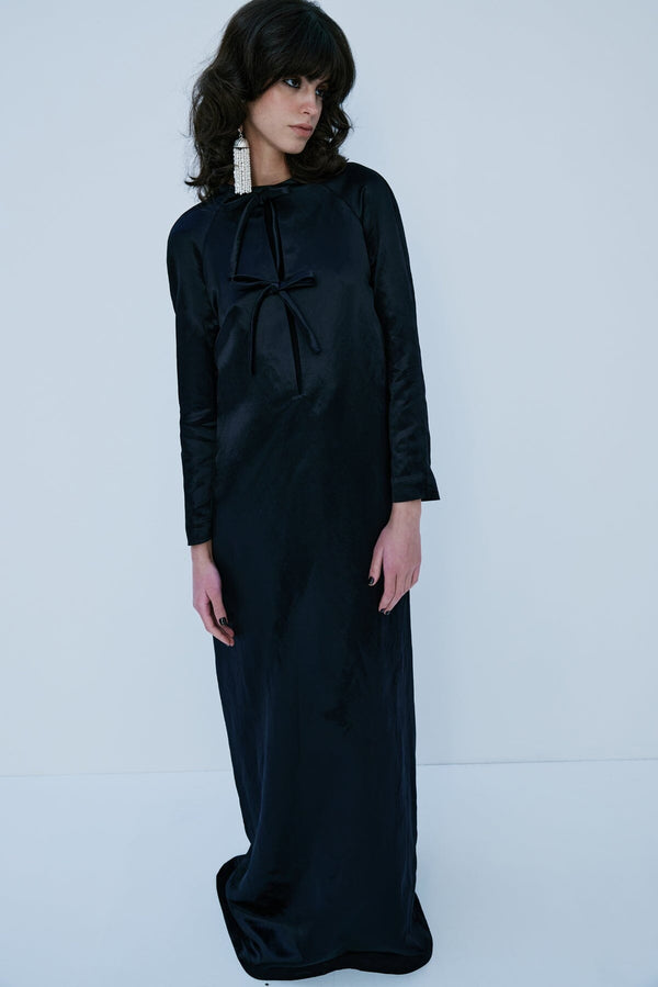 nackiyé The Great Kaftan Noir
