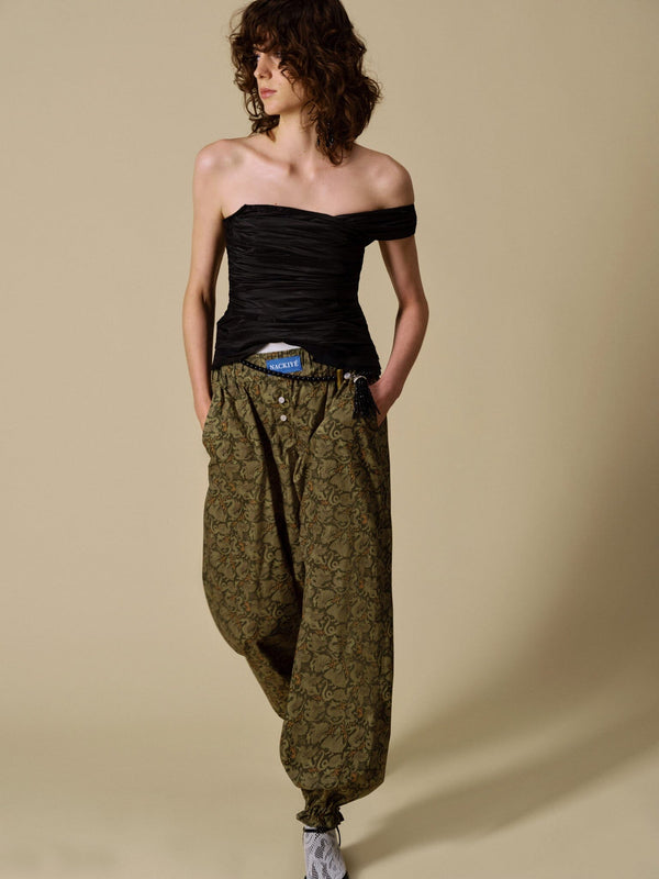 Nackiyé Topkapı Pant Khaki Dragon