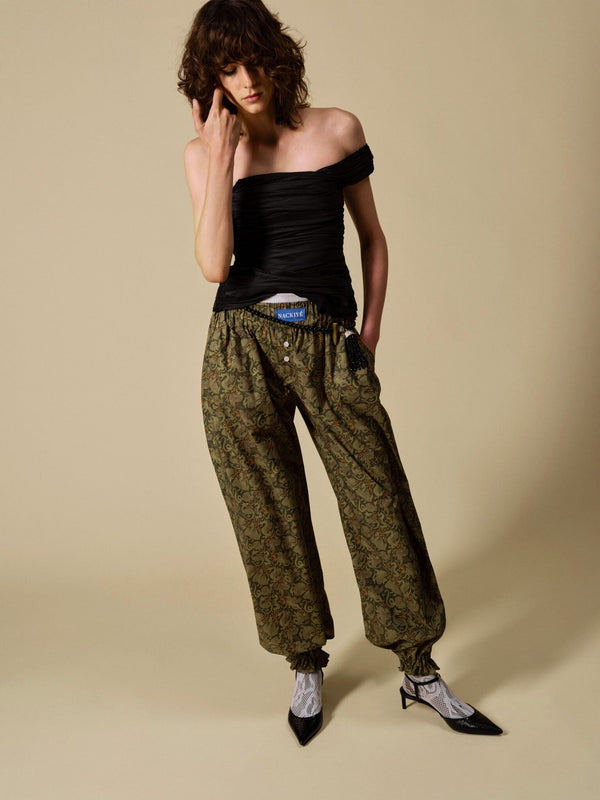 nackiyé Topkapı Pant Khaki Dragon