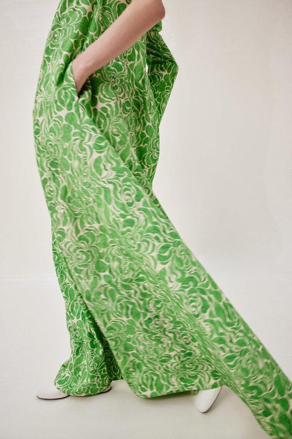 Nackiyé Trick Of Mind Dress Emerald Buds