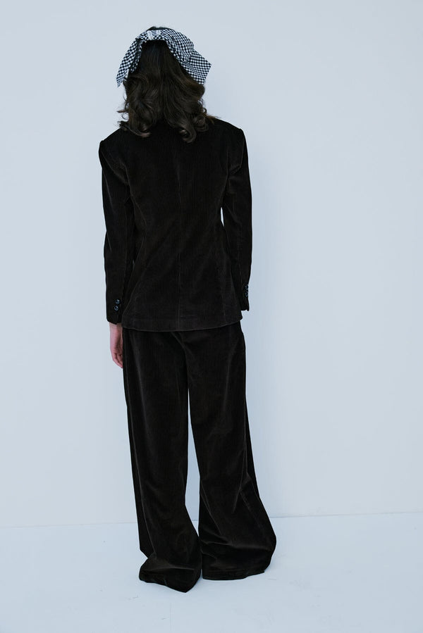 Nackiyé Velvet Morning Jacket Chocolate