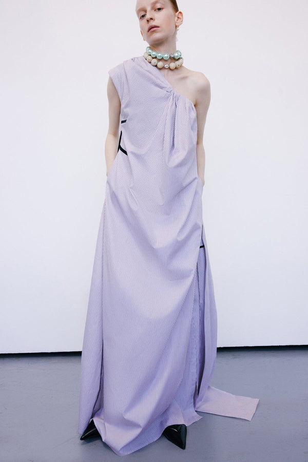 Nackiyé Wild Thing Dress Sand Stripe