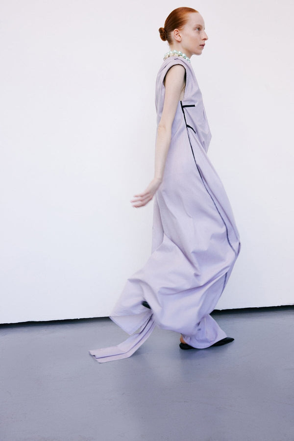 Nackiyé Wild Thing Dress Sand Stripe