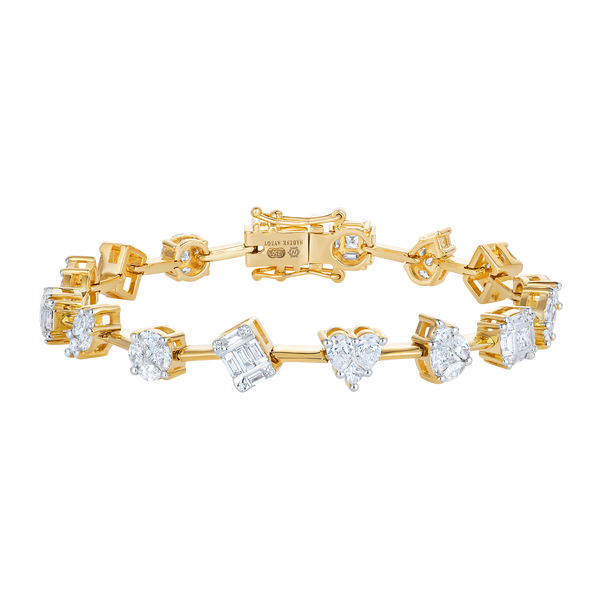 nadine aysoy Le Cercle Floating Illusion Diamond Bracelet