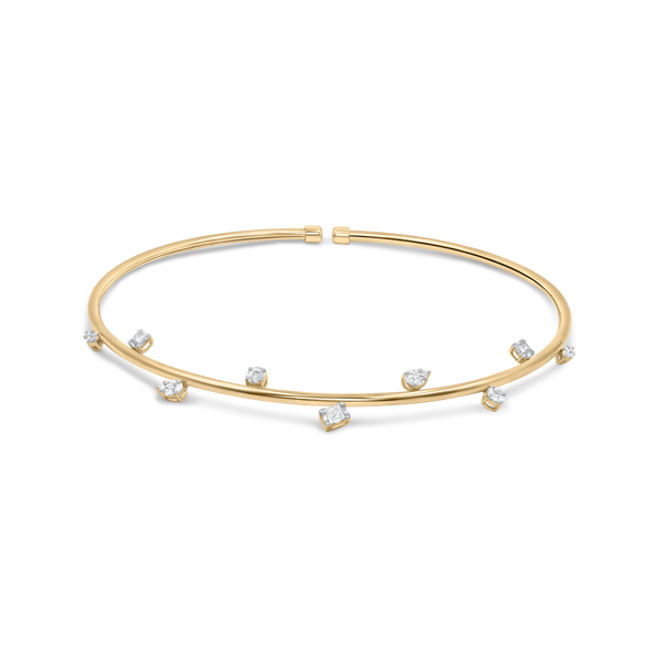 nadine aysoy Le Cercle Floating Illusion Diamond Choker