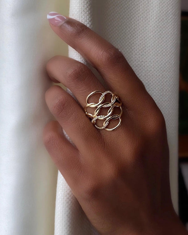 Nadine Aysoy Catena Braided Ring