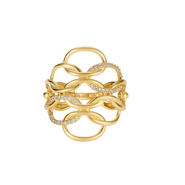 nadine aysoy Catena Braided Ring
