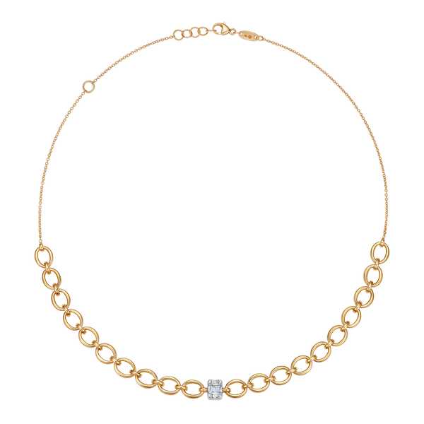 nadine aysoy Catena Illusion Diamond Necklace